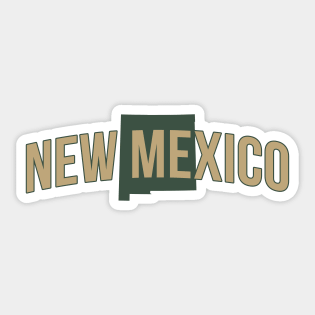 New Mexico State Sticker by Novel_Designs